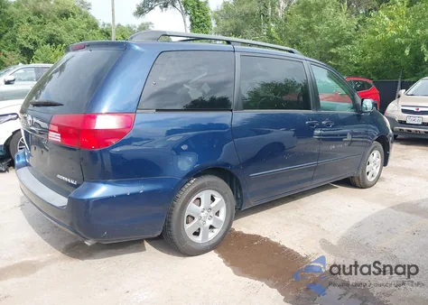 2005 Toyota Sienna Xle из США, поврежденный, VIN 5TDZA22CX5S257985
